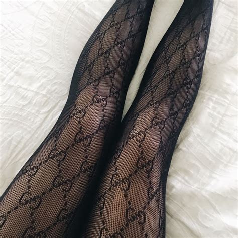 gucci fishnet leggings|gucci tights black etsy.